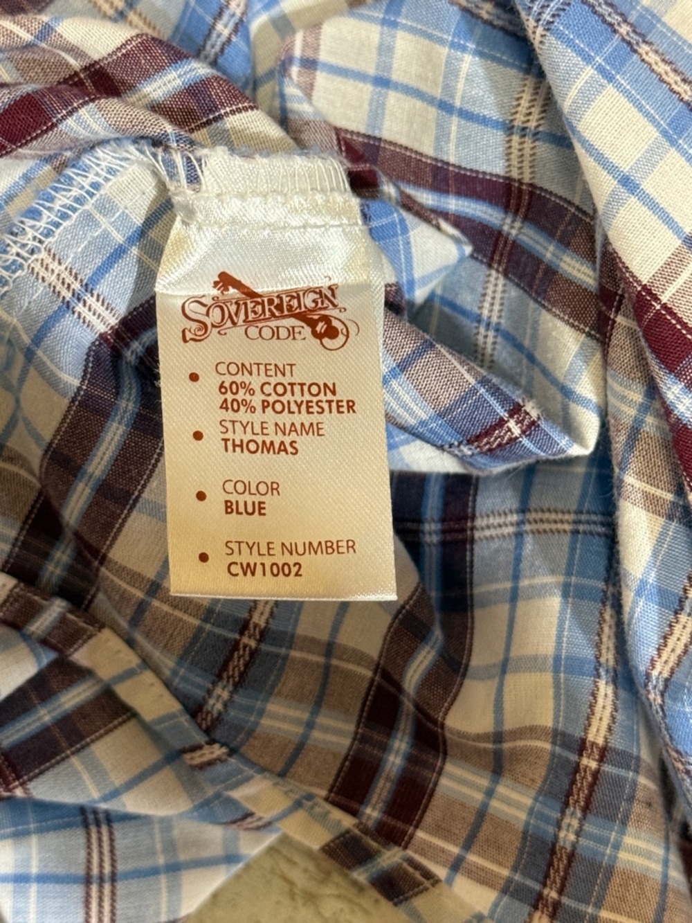 Sovereign Code ‘Thomas’ Button-Down - Picture 9 of 9